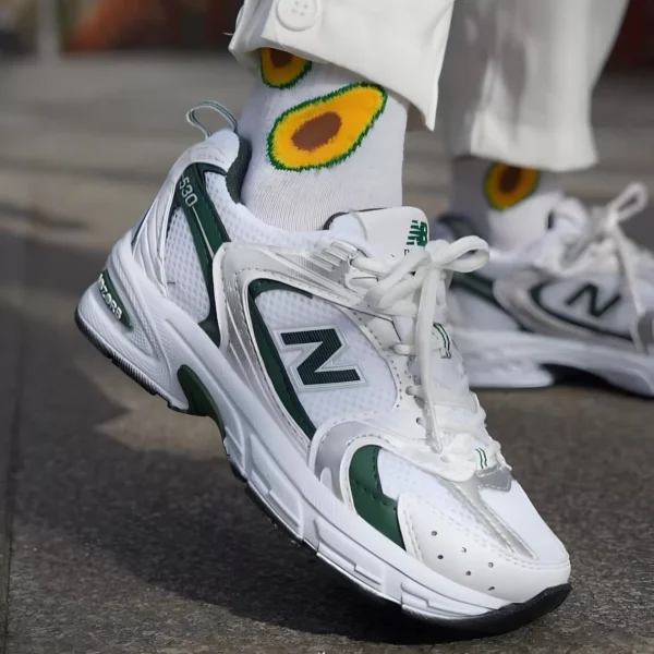 White/green shoes 004 - Image 2