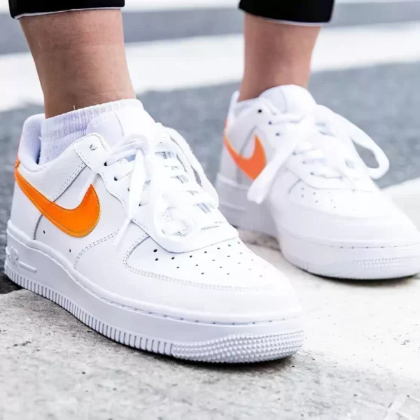 Orange/white shoes 003 - Image 2