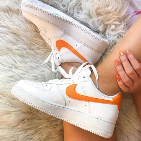 Orange/white shoes 003 - Image 3