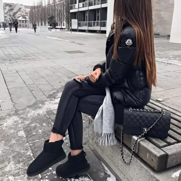 Black long boots 009 - Image 3